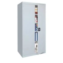 Sandusky Storage Cabinet With Adjustable Shelves, Dove Gray -Whirlpool Shop 100534 w LifestyleImage Lg