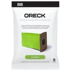 Oreck Type Bb Canister Vacuum Bag W/ Allergen Filtration (8-Pack) -Whirlpool Shop 103533 w DetailedProductView3 Lg