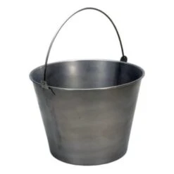 Vestil Bkt-Ss-500 Stainless Steel Bucket, 11 Depth, 5 Gallon, 57 Pound Capacity