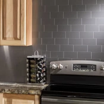 Aspect Metal™ Peel-And-Stick Stainless Long Grain Backsplash, 3 X 6 Pack Of 8 11 Aspect Metal™ Peel-And-Stick Stainless Long Grain Backsplash, 3 X 6 Pack Of 8 - Image 9