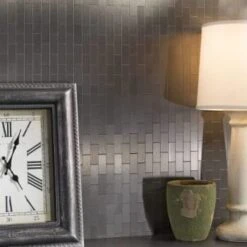 Aspect Metal™ Matted Peel-And-Stick Mini Backsplash, 4 X 12-1/2 Package Of 3 17 Aspect Metal™ Matted Peel-And-Stick Mini Backsplash, 4 X 12-1/2 Package Of 3 -Whirlpool Shop 104291 w DetailedProductView7 Lg