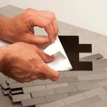 Aspect Metal™ Matted Peel-And-Stick Mini Backsplash, 4 X 12-1/2 Package Of 3 4 Aspect Metal™ Matted Peel-And-Stick Mini Backsplash, 4 X 12-1/2 Package Of 3 - Image 2