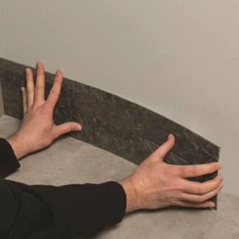 Aspect Stone™ Peel-And-Stick Backsplash In Frosted Quartz, 6-In X 24-In 6 Aspect Stone™ Peel-And-Stick Backsplash In Frosted Quartz, 6-In X 24-In - Image 4