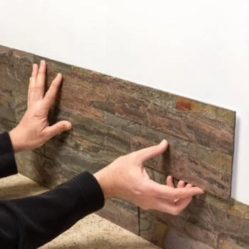 Aspect Stone™ Peel-And-Stick Backsplash In Weathered Quartz, 6-In X 24-In 7 Aspect Stone™ Peel-And-Stick Backsplash In Weathered Quartz, 6-In X 24-In - Image 5