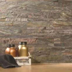 Aspect Stone™ Peel-And-Stick Backsplash In Weathered Quartz, 6-In X 24-In 37 Aspect Stone™ Peel-And-Stick Backsplash In Weathered Quartz, 6-In X 24-In -Whirlpool Shop 104318 w DetailedProductView9 Lg