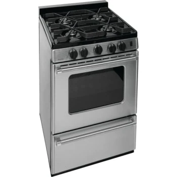 Premier® 24" Cordless Gas Range W/ Oven Window, Battery Igniton, 2.9 Cu Ft In Stainless Steel 5 Premier® 24" Cordless Gas Range W/ Oven Window, Battery Igniton, 2.9 Cu Ft In Stainless Steel - Image 3