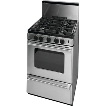 Premier® 24" Gas Range With 10" Backguard Stainless Steel 4 Premier® 24" Gas Range With 10" Backguard Stainless Steel - Image 2