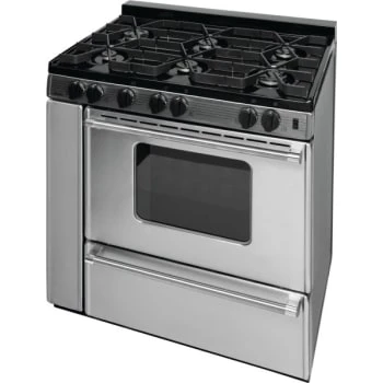 Premier® 36" Slide-In, Cordless Gas Range W/ Oven Window, 3.9 Cu Ft In Stainless Steel 4 Premier® 36" Slide-In, Cordless Gas Range W/ Oven Window, 3.9 Cu Ft In Stainless Steel - Image 2