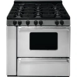 Premier® 36" Slide-In, Cordless Gas Range W/ Oven Window, 3.9 Cu Ft In Stainless Steel