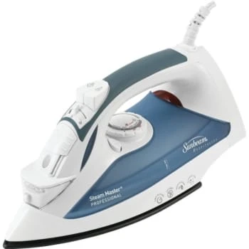 Sunbeam Greensense Steammaster Professional Iron Clearview White, Case Of 4 3 Sunbeam Greensense Steammaster Professional Iron Clearview White, Case Of 4