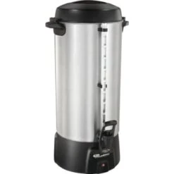 Proctor Silex 100 Cup Commercial Aluminum Coffee Urn - One-Handed Dispensing