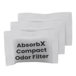 Hls Commercial Compact Trash Can Odor Filter (3-Pack)