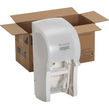 GP Pro 2-Roll Toilet Paper Dispenser (White) 7 GP Pro 2-Roll Toilet Paper Dispenser (White) - Image 5