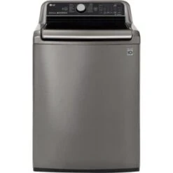 Lg 5.5 Cu.ft. Smart Wi-Fi Enabled Top Load Washer (Graphite Steel)