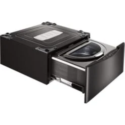 Lg 27 In. Sidekick Pedestal Washer, Black Steel