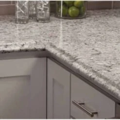 Vt Industries 25-1/2"d X 8'l Perlato Granite Kitchen Countertop Left Miter -Whirlpool Shop 113206 v LifestyleImage BUS Lg