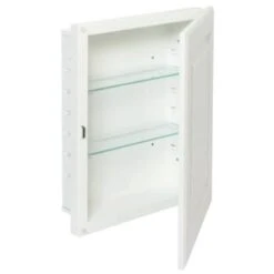 American Pride® 16w X 20"h Raised Panel Recessed Medicine Cabinet - Steel Body -Whirlpool Shop 115190 open WebOnly Lg