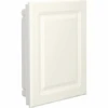 American Pride® 16w X 20"h Raised Panel Recessed Medicine Cabinet - Plastic Body -Whirlpool Shop 115191 V Lg