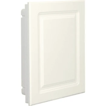 American Pride® 16w X 20"h Raised Panel Recessed Medicine Cabinet - Plastic Body 3 American Pride® 16w X 20"h Raised Panel Recessed Medicine Cabinet - Plastic Body