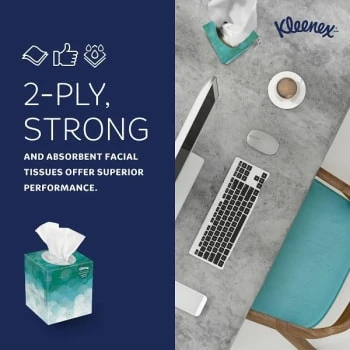 Kleenex® Professional Cube Box Facial Tissue (36-Case) 7 Kleenex® Professional Cube Box Facial Tissue (36-Case) - Image 5