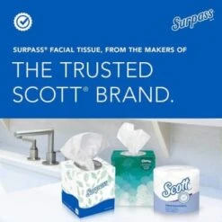 Kimberly Clark Kimberly-Clark Surpass Facial Tissue Flat Box, Unscented, 100 Tissues/box, Case Of 30 Boxes 14 Kimberly Clark Kimberly-Clark Surpass Facial Tissue Flat Box, Unscented, 100 Tissues/box, Case Of 30 Boxes -Whirlpool Shop 117448 DetailedProductView2 Lg