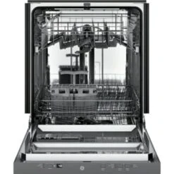 Ge® 24" Built-In, Top Control, 4-Cycle, 59 Db Dishwasher, Stainless Steel -Whirlpool Shop 117590 w DetailedProductView4 Lg