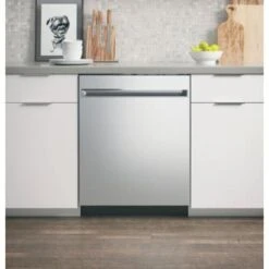 Ge® 24" Built-In, Top Control, 4-Cycle, 59 Db Dishwasher, Stainless Steel -Whirlpool Shop 117590 w LifestyleImage Lg