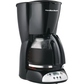 Hamilton Beach 12 Cup Programmable Coffee Maker Black Case Of 2 3 Hamilton Beach 12 Cup Programmable Coffee Maker Black Case Of 2
