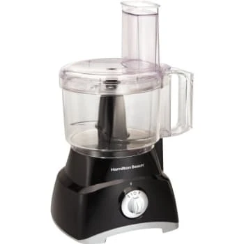 Hamilton Beach 8 Cup Food Processor Black 3 Hamilton Beach 8 Cup Food Processor Black