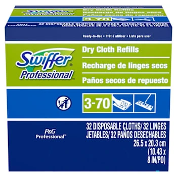 Swiffer Dry Refill Disposable Dust & Mop Cloth, White (6-Case) 3 Swiffer Dry Refill Disposable Dust & Mop Cloth, White (6-Case)