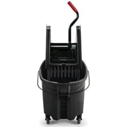 Rubbermaid 35 Quart Plastic Down-Press Mop Bucket (Black) -Whirlpool Shop 124016 w DetailedProductView2 Lg