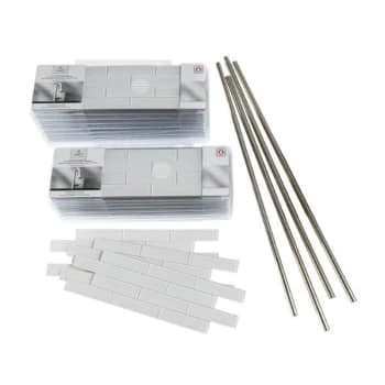 Aspect Glass Mini Subway Frost Backsplash Kit 3 Aspect Glass Mini Subway Frost Backsplash Kit