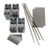 Aspect Metal 3x6 Short Grain Stainless Backsplash Kit