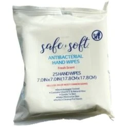 Generic Antibacterial Hand Wipes (25-Count) (18-Case)