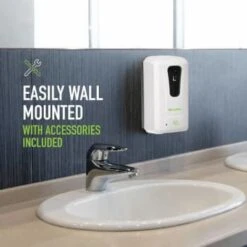 Alpine Industries 1200 ml white Wall mount automatic foam soap dispenser -Whirlpool Shop 125916 DetailedProductView13 Lg