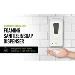 Alpine Industries 1200 ml white Wall mount automatic foam soap dispenser -Whirlpool Shop 125916 DetailedProductView14 Lg