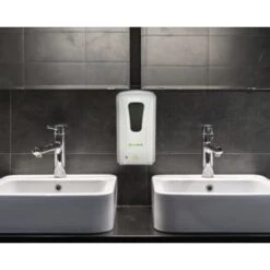 Alpine Industries 1200 ml white Wall mount automatic foam soap dispenser -Whirlpool Shop 125916 w DetailedProductView20 Lg