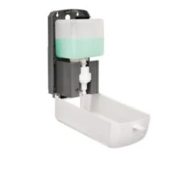 Alpine Industries 1200 ml white Wall mount automatic foam soap dispenser -Whirlpool Shop 125916 w DetailedProductView6 Lg