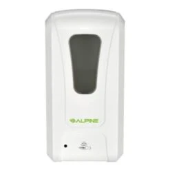 Alpine Industries 1200 ml white Wall mount automatic foam soap dispenser