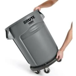 Rubbermaid Brute 55 Gallon Black Trash Can Dolly -Whirlpool Shop 127140 v DetailedProductView4 Lg