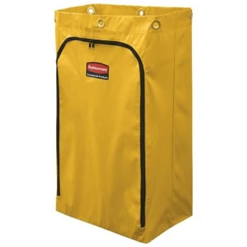 Rubbermaid 24 Gallon Vinyl Janitor Cart Replacement Bag (Yellow) 3 Rubbermaid 24 Gallon Vinyl Janitor Cart Replacement Bag (Yellow)