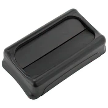Rubbermaid 23 Gallon Slim Jim Swing Trash Can Lid (Black) 5 Rubbermaid 23 Gallon Slim Jim Swing Trash Can Lid (Black) - Image 3