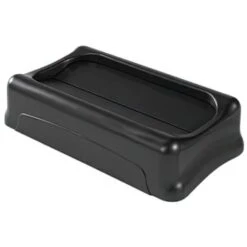 Rubbermaid 23 Gallon Slim Jim Swing Trash Can Lid (Black) 10 Rubbermaid 23 Gallon Slim Jim Swing Trash Can Lid (Black) -Whirlpool Shop 127414 v DetailedProductView3 Lg