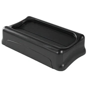 Rubbermaid 23 Gallon Slim Jim Swing Trash Can Lid (Black) 6 Rubbermaid 23 Gallon Slim Jim Swing Trash Can Lid (Black) - Image 4