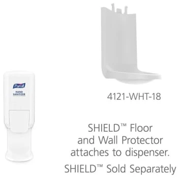 Purell® Cs2 Push-Style Hand Sanitizer Dispenser, White, For 1000 Ml Purell® Cs2 Hand Sanitizer Refills 6 Purell® Cs2 Push-Style Hand Sanitizer Dispenser, White, For 1000 Ml Purell® Cs2 Hand Sanitizer Refills - Image 4