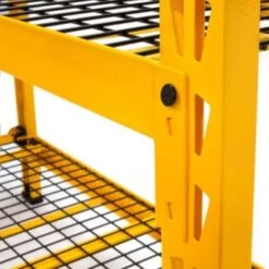 Dewalt 4-Foot Tall, 3 Shelf Steel Wire Deck Industrial Storage Rack -Whirlpool Shop 128832 w DetailedProductView3 Lg