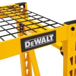 Dewalt 4-Foot Tall, 3 Shelf Steel Wire Deck Industrial Storage Rack -Whirlpool Shop 128832 w DetailedProductView5 Lg