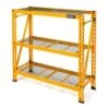Dewalt 4-Foot Tall, 3 Shelf Steel Wire Deck Industrial Storage Rack