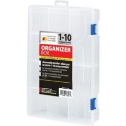 Quantum Storage Systems® Clear 1-10 Compartment Storages Boxes