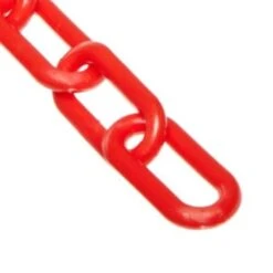 Mr. Chain Red Plastic Barrier Chain